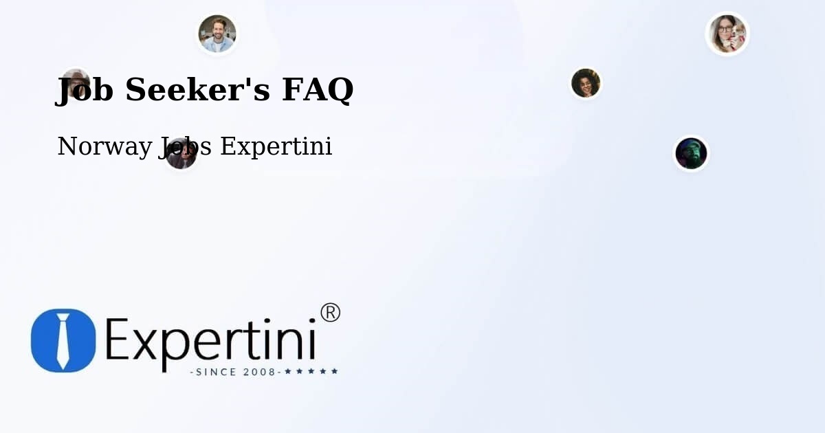 Job Seeker's FAQ - Norway Jobs Expertini